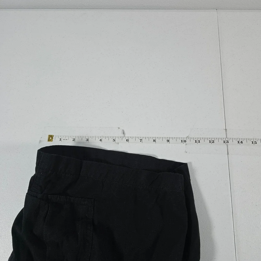 Levi Strauss & Co Mens Black Cargo Shorts Size 40‎ Cotton Utility PC9-23251-0013
